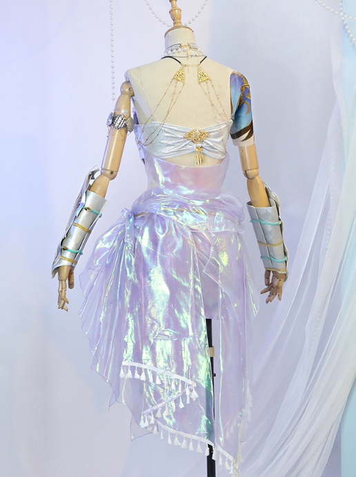 EIME Game Naraka: Bladepoint Cosplay Valda Cui Costume Cui Sanniang Cosplay Dress Party Suit Halloween Uniforms Custom Made