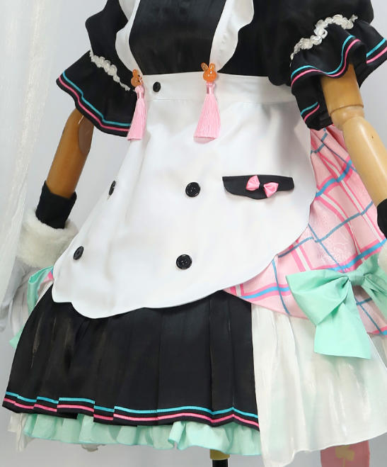 CoCos-S PER-SALE VOCALOID Miku Cosplay Anime Miku Cosplay Costume Lovely Maid Dress Uniform Cute Sexy Dress for girl woman Party