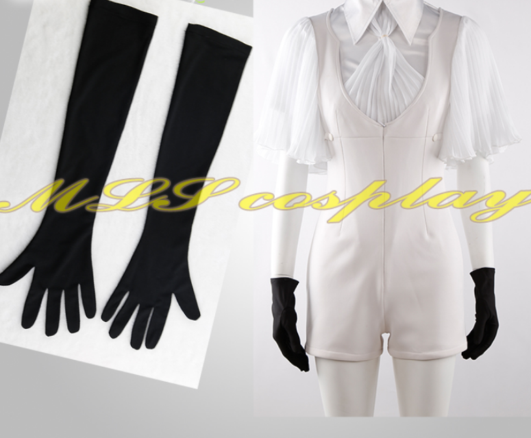 Land of the Lustrous Phosphophyllite Moon Shirt Suspenders Jumpsuits Uniform Outfit Anime Customize Cosplay Costumes