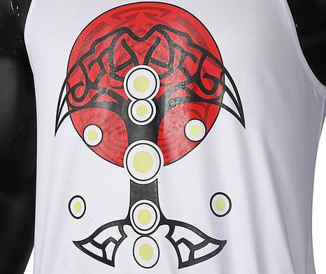 Thor Cosplay Costume Movie Thor 4 Love and Thunder Thor Odinson Cosplay Red Vest Pants Set Townwear