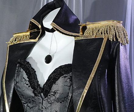 CoCos-SS Anime My Dress Up Darling Marin Kitagawa Military Uniform Black Lobelia Cosplay Marin Kitagawa Costume with Cosplay Wig