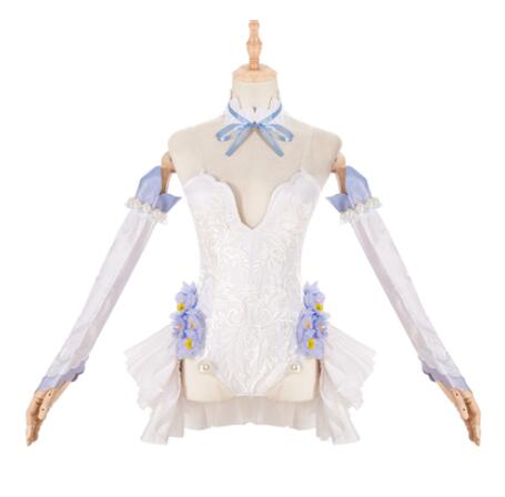 Miku Flower Fairy Nemophila Dress Outfits Anime Cosplay Costumes