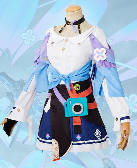 Game Honkai: Star Rail March 7th Christmas Dress Game Suit Cosplay Costume Halloween Carnival Cosplay Party Props Accessories