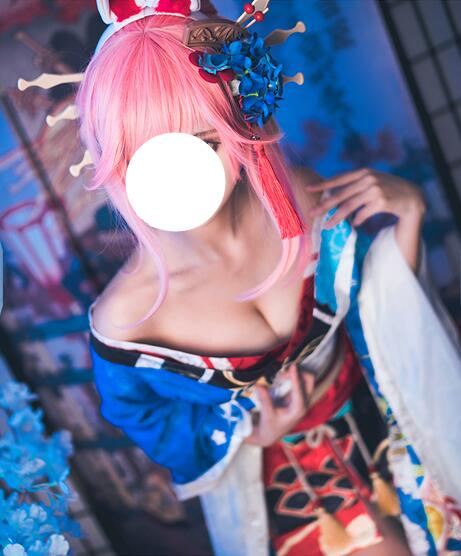 Honkai Impact 3 Yae Sakura Cosplay Skin Blooming Maiko Cos Costume