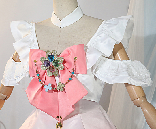 Honor Of Kings Yao Magical Girl Four-leaf Clover Prayer Cosplay Costume Female Cosplay Props Performance Party Birthday Gift