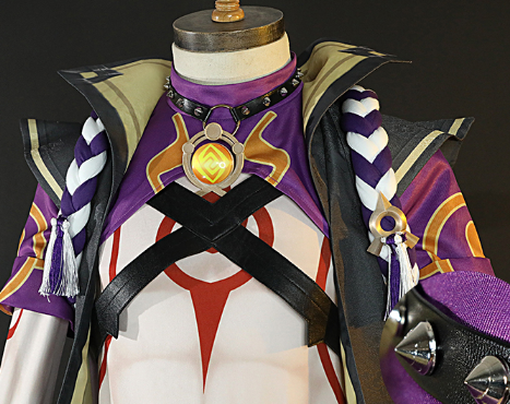 Game Genshin Impact Cosplay Arataki Itto Costume Halloween Party Outfit for Men Suit Arataki Itto Cosplay Role Play XS-XXL