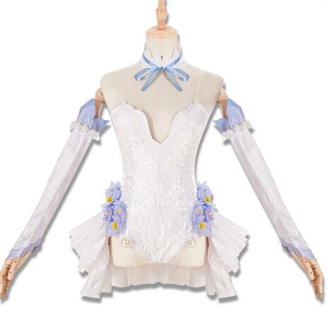 Miku Flower Fairy Nemophila Dress Outfits Anime Cosplay Costumes