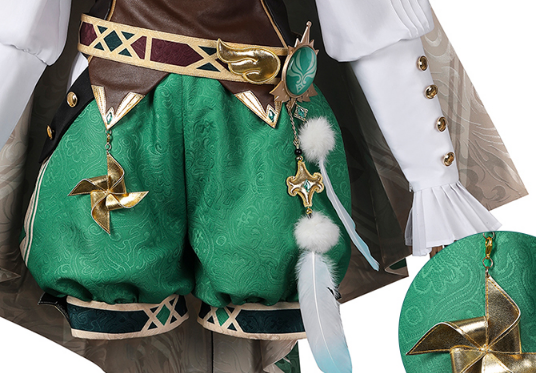 In Stock Game Genshin Impact Venti Cosplay Costume Carnival Halloween Outfit Women Suit Venti Costumes Role Play Lolita Clothing