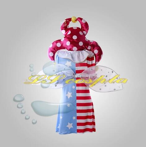 Touhou Project Legacy of Lunatic Kingdom Clownpiece Cosplay Costume Halloween Costumes for Women