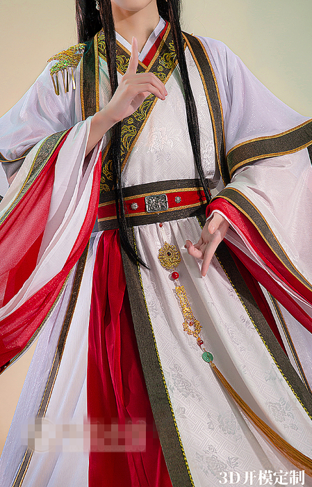 COS-HoHo Anime Heaven Official's Blessing XieLian Tian Guan Ci Fu Xie Lian Ancient Gorgeous Uniform Cosplay Costume Men Suit