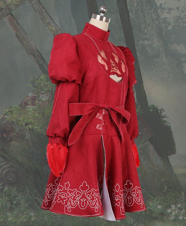 Athemis NieR Automata Cosplay Costumes YoRHa No. 2 Type B Cosplay Costume 2b Set White Black Red Set Custom Made Size