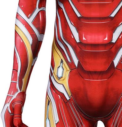 Iron Man Cosplay Movie Avengers Infinity War Avengers Endgame Iron Man Tony Stark Nanotech Suit Superhero Costume for Men