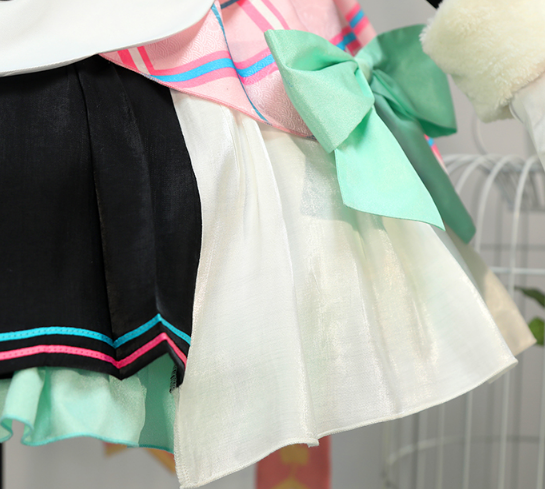 CoCos-S PER-SALE VOCALOID Miku Cosplay Anime Miku Cosplay Costume Lovely Maid Dress Uniform Cute Sexy Dress for girl woman Party