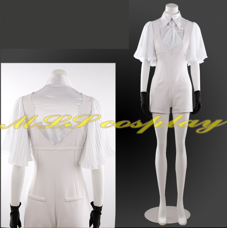 Land of the Lustrous Phosphophyllite Moon Shirt Suspenders Jumpsuits Uniform Outfit Anime Customize Cosplay Costumes