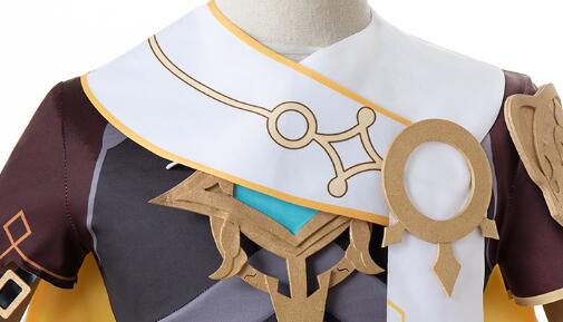 Genshin Impact Aether Cosplay Costume Uniform Wig Anime Halloween High-quality Costumes for Women Game