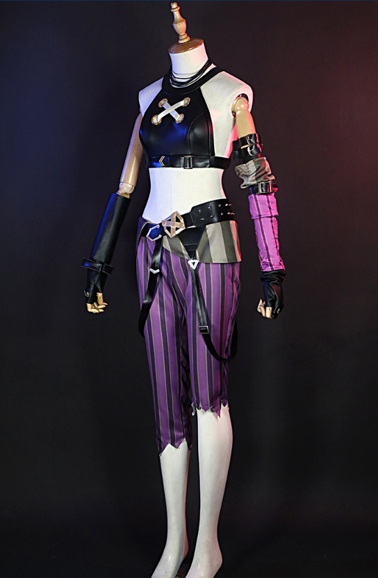 League of Legends Game Cosplay Jinx Cosplay Costume Arcane LOL League of Legends Game Cosplay Jinx