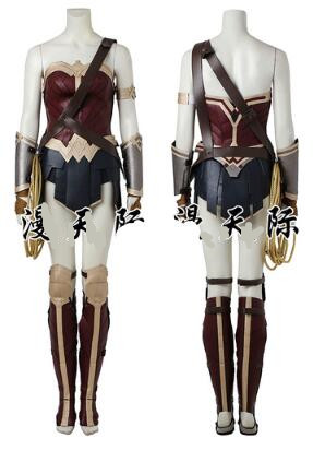 Halloween Superheroine WW84 Cosplay Diana Prince Costume 1984 Battle Suit Sexy Bodice Skirt Fancy Party Princess Outfit