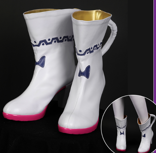 The Game Arena of Valor Cos Daji Cute Maid outfit coffee star Cosplay Women's Deep blue Maid Costume B