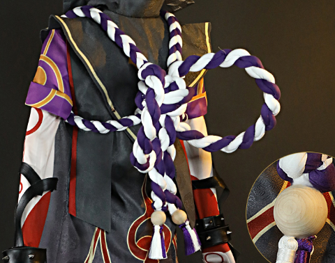 Game Genshin Impact Cosplay Arataki Itto Costume Halloween Party Outfit for Men Suit Arataki Itto Cosplay Role Play XS-XXL