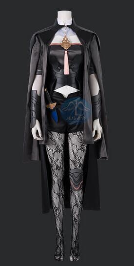 Game Fire Emblem ThreeHouses Byleth Cosplay Costume Beres Sexy Dress Net stockings Suit Anime Outfit Adult Women Halloween Party