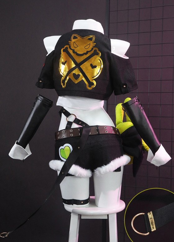 New Game Zenless Zone Zero Nicole Demara Cosplay Costume Full Set Nicole Demara Costume Women Suit Jacket Top Shorts Outfit