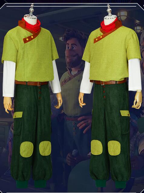 Carnival Halloween Strange World Cosplay Searcher Clade Costume Fancy Farmer Outfit Custom Made