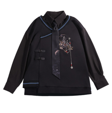 Erha and His White Cat Master Cosplay Costume Chu Wanning/Mo Ran Doujin Cosplay Chu Wanning Mo Ran Coat