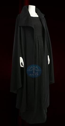 Manluyunxiao Leia Organa Cosplay Costume Star The Last Jedi Leia Princess Dress Black Halloween Outfit For Women Custom Made