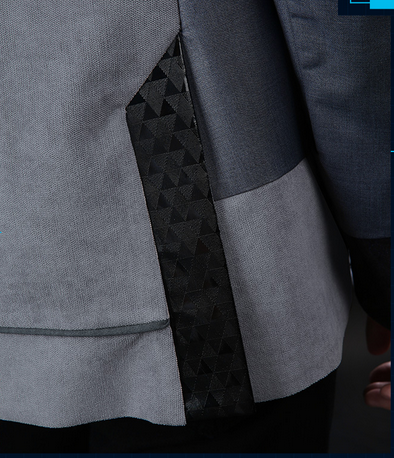 Detroit: Become Human Anime Connor RK800 Cosplay Costume Uniforms Full Sets Halloween Costumes Connor Coat+Shirt+Pants