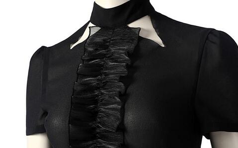 New Movie Cruella Cosplay De Vil Costume Halloween Christmas Carnival Clothing Black White Fashion Outfit For Adult Women