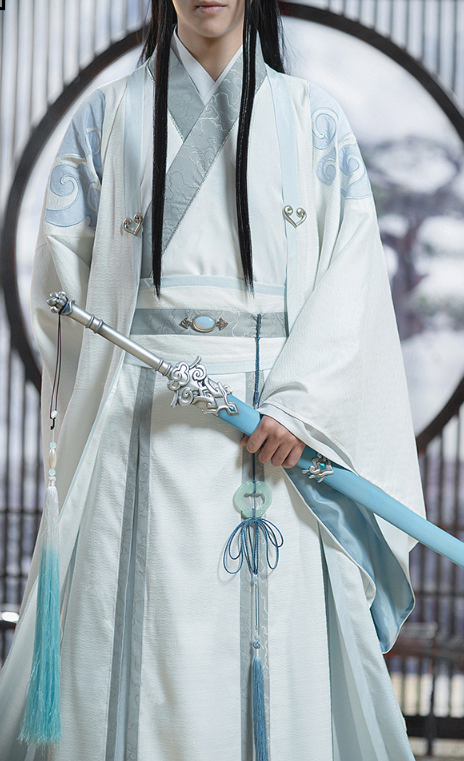 DokiDoki-SR Anime Dao Mo To Shi Cosplay Costume Lan Wangji Men Lan Wang Ji Mo Dao Zu Shi Cosplay Anime Ancient Costume