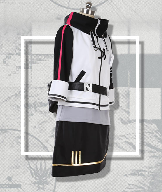Arknights EXUSIAI Cosplay Costume Game Sniper Uniform Men Women Halloween Costume Daily Outfit Custom Made Any Size