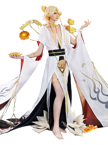 Cos-Mart Game Onmyoji Magmatron Cosplay Costume Before Awakening Gorgeous Uniform Male Activity Party Role Play Clothing S-XL