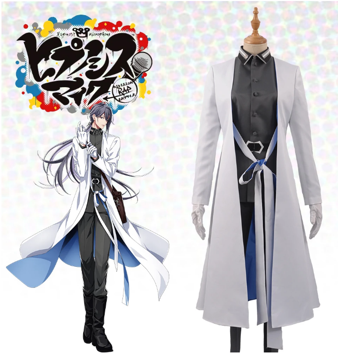 Game Japanese Voice Actor Division Rap Battle The Dirty Dawg Jakurai Jinguji Cosplay Costume Outfits Adult Women Men Halloween