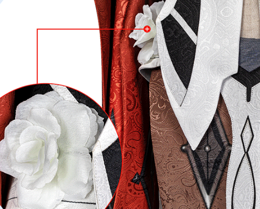 Genshin Impact La Signora Cosplay Costuems The Fair Lady Adult Woman Game Cloak Lolita Dress Outfits wtih Headwear