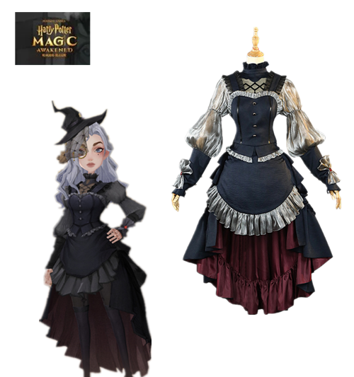 KIYO-KIYO Game Harry Potter: Magic Awakened twilight Gothic Lolita Dress female Cosplay Costume Halloween Costumes