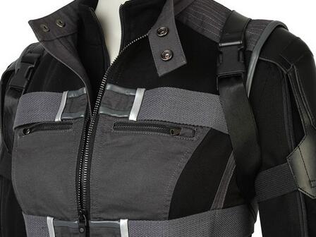 Black Widow Cosplay Costume in Movie Avengers: Infinity War Natasha Romanoff Cosplay Jumpsuit Female Version Superhero Costume
