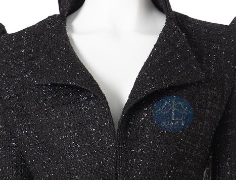 Anime Cruella De Vil Cosplay Costume Windbreaker Outfits Cruella Long Sleeves Black Overcoat Uniform Women Adult Halloween Party