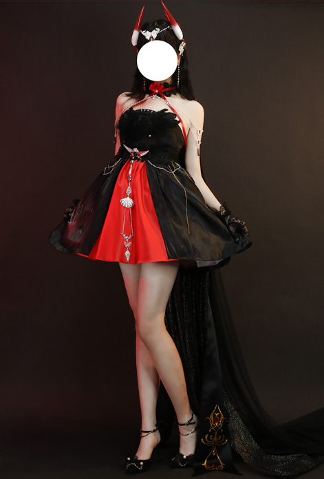 Game Azur Lane IJN Noshiro Cosplay Costume Gorgeous Fashion Dress Activity Party Role Play Clothing Sizes XS-XXL New