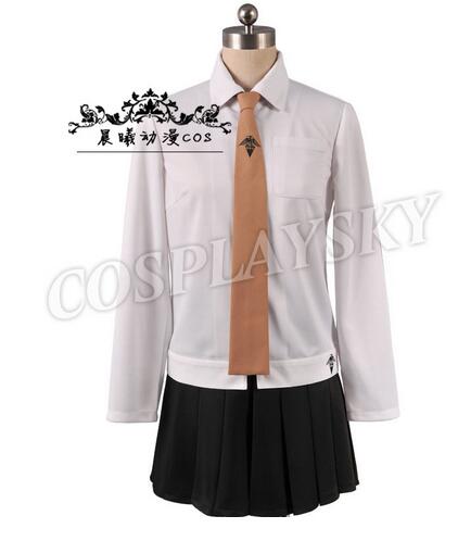 Danganronpa Kyoko Kirigiri Cosplay Costume Dress Set With Gloves Women Halloween Cosplay Costume