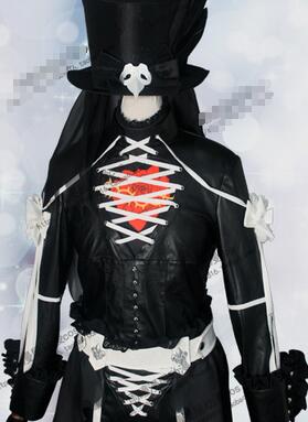 Twisted Wonderland Riddle Rosehearts Cosplay Costume Riddle Scary Outfit Halloween Costume