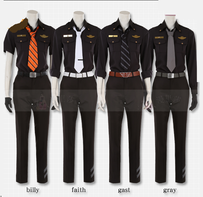 HELIOS Rising Heroes Ren Kisaragi Cosplay Costume Carnival Halloween Christmas Party Clothing