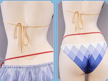 Cosplay Ganyu Swimsuit Exclusive Ganyu Full Set Game Genshin Impact Fanart Ganyu Swimsuit Cosplay Costume Full Set