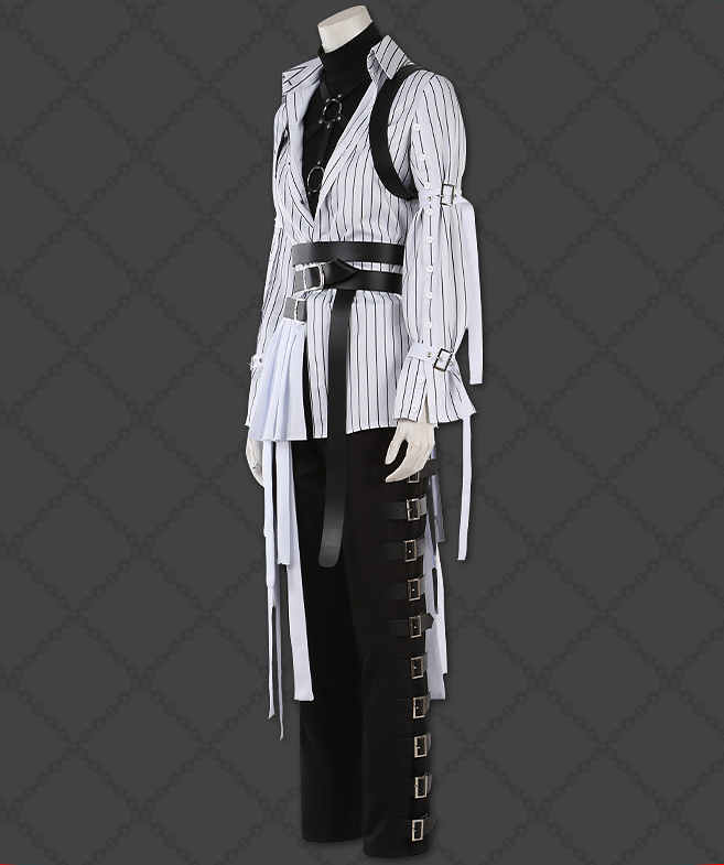 Anime Twisted-Wonderland Azul Jade Floyd Of Octavinelle Halloween Fashion Uniform Cosplay Costume Suit H