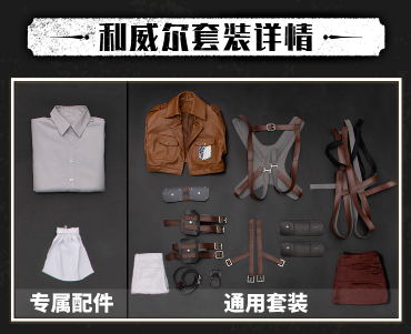 DokiDoki-SR Anime Attack on Titan Cosplay Mikasa Ackerman Shingeki no Kyojin Eren/Levi Anime Cosplay Attack on Titan