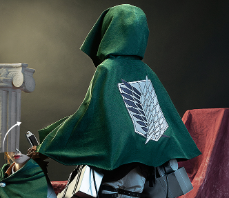 DokiDoki-SR Anime Attack on Titan Cosplay Mikasa Ackerman Shingeki no Kyojin Eren/Levi Anime Cosplay Attack on Titan