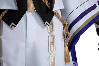 [Copy]Genshin Impact Bennett Cosplay Costume Uniform Wig Anime Halloween High-quality Costumes for Men Game