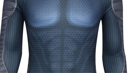 Superhero Arthur Curry Cosplay Costume Jumpsuit Halloween Zentai Suit for Adult Men Custom Size