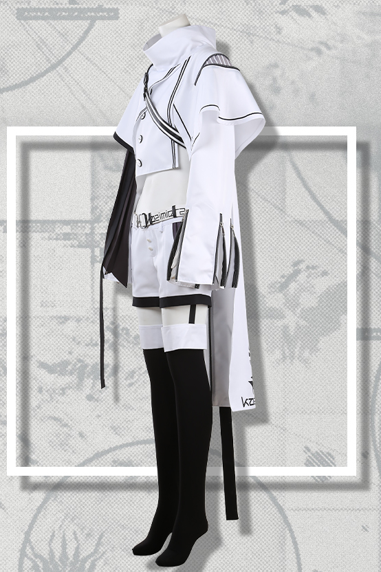 Anime Arknights Platinum Battle Suit Cool Lovely Sexy Uniform Party Outfit Cosplay Costume Halloween Women Free Shipping 2020New