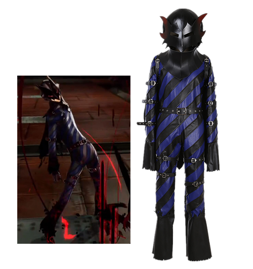 The Animation Akechi Goro Cosplay Costume Carnival Halloween Christmas Party Clothing